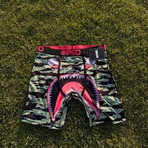 PSD Shark Print Boxer Briefs